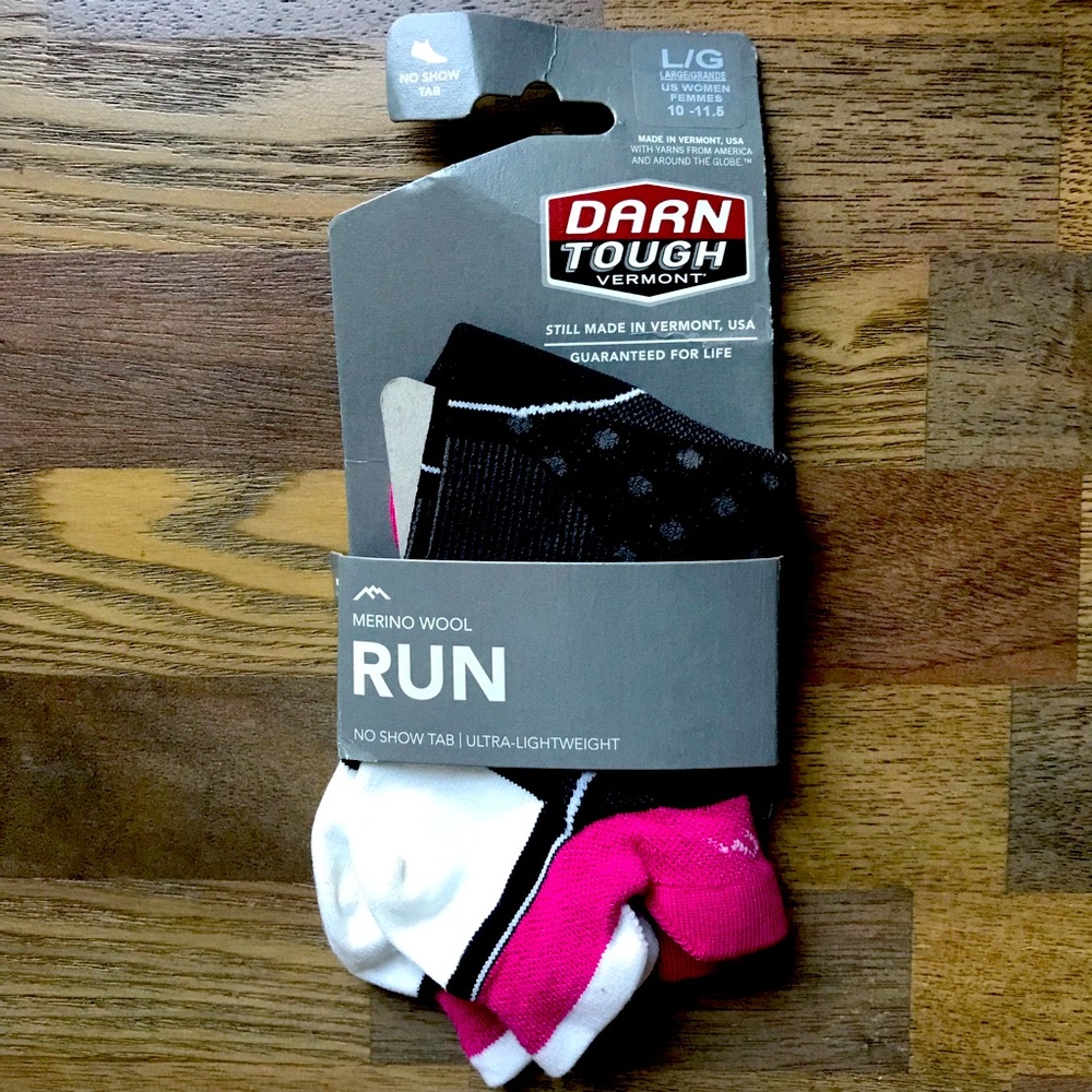 Darn tough women’s merino wool running socks